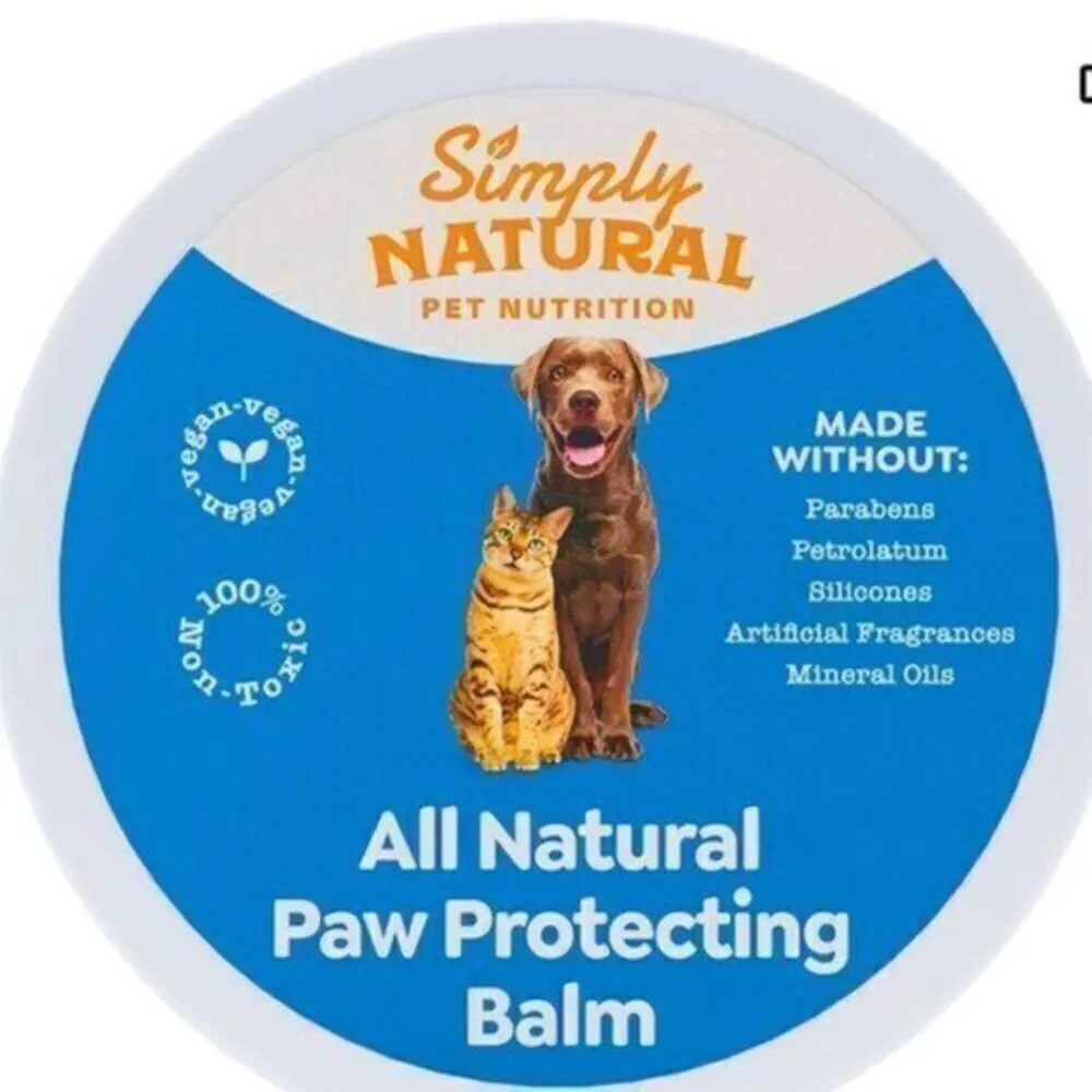 NIB Simply Natural Paw Protecting Balm for Dogs Moisturizing